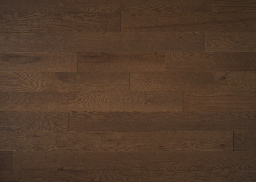 Close up of Appalachian Brocade Red Oak Excel Prefinished Hardwood.