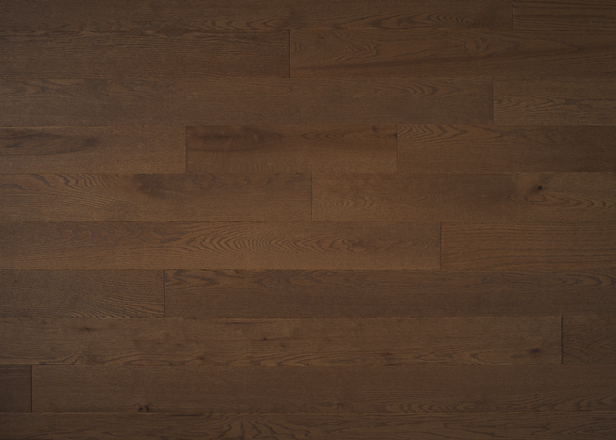 Close up of Appalachian Brocade Red Oak Excel Prefinished Hardwood.