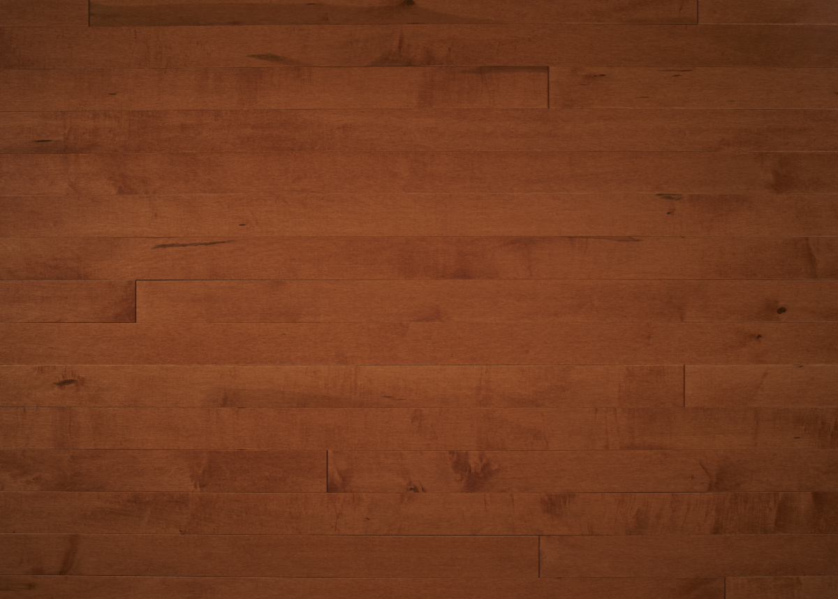 Close up of Appalachian Cinnamon Hard Maple Excel Prefinished Hardwood.