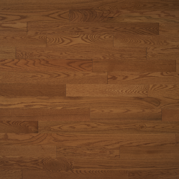 Close up of Appalachian Honey Red Oak Excel Prefinished Hardwood.