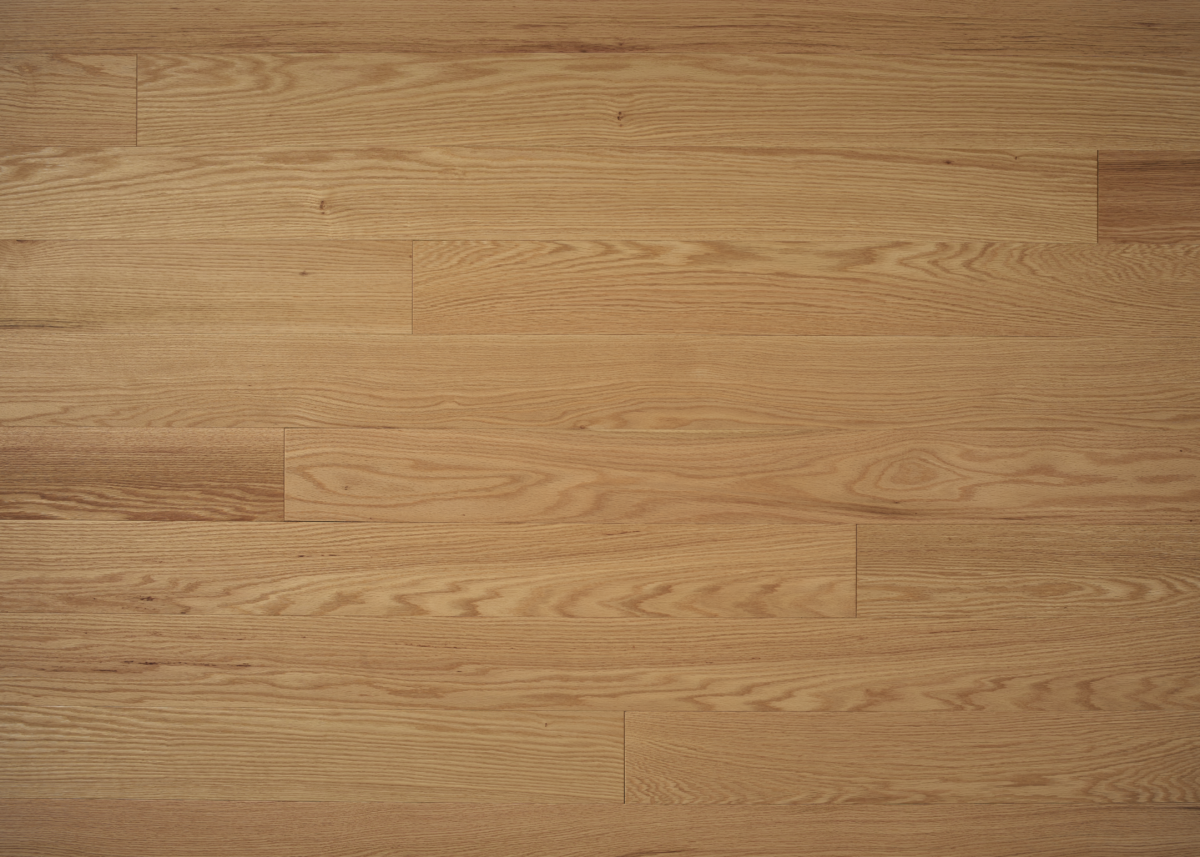 Close up of Appalachian Linen Red Oak Excel Prefinished Hardwood.