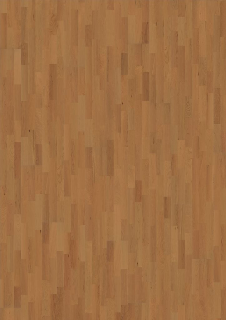 Close up of Kahrs Cherry Savannah Prefinished Hardwood.