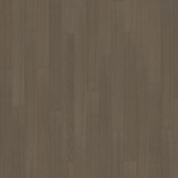 Close up of Kahrs Faded Black Narrow Prefinished Hardwood.