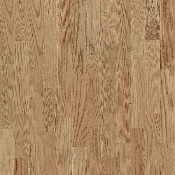 Close up of Kahrs Red Oak Nature Prefinished Hardwood.