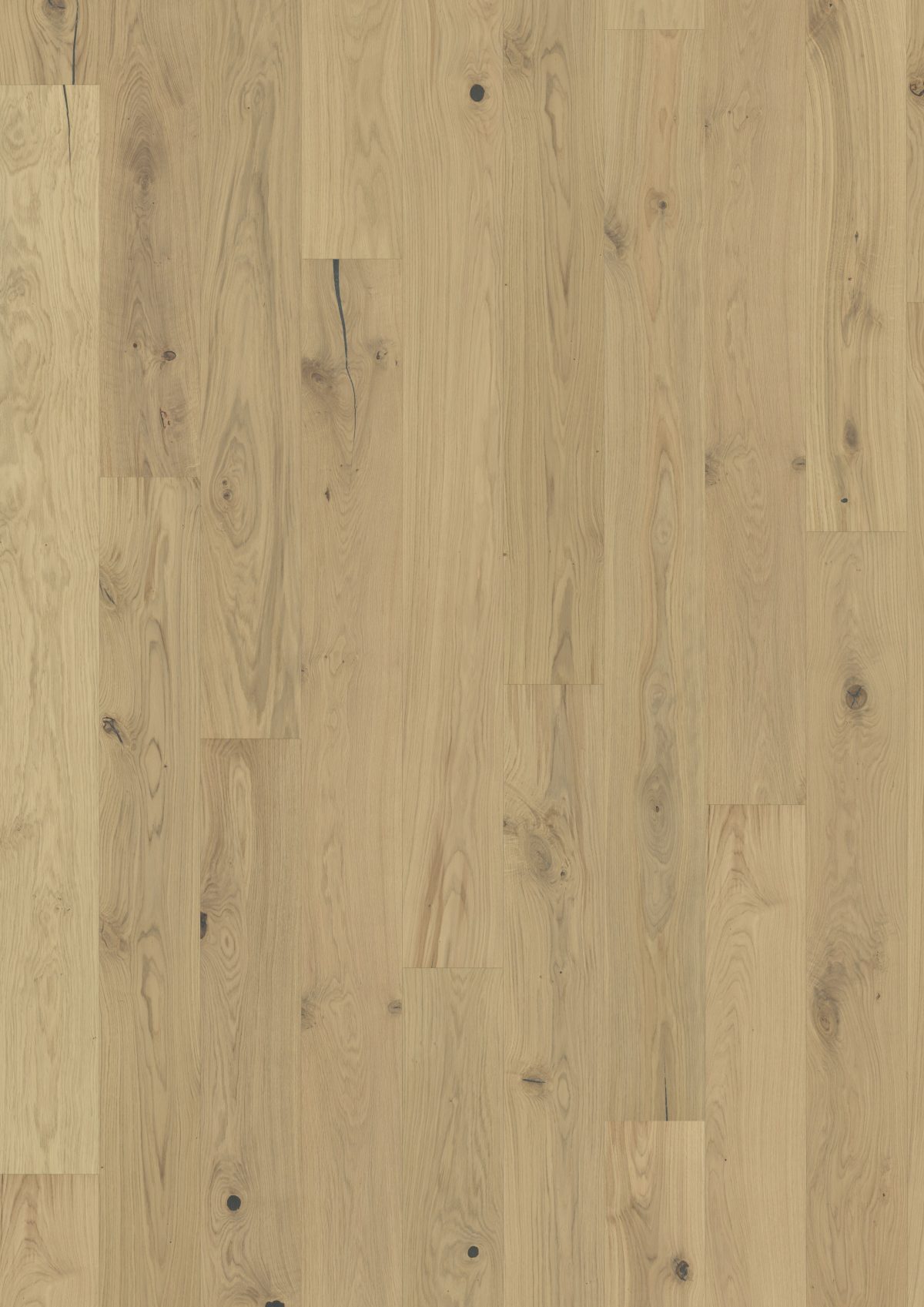 Close up of Kahrs Urban Brown Plank Prefinished Hardwood.