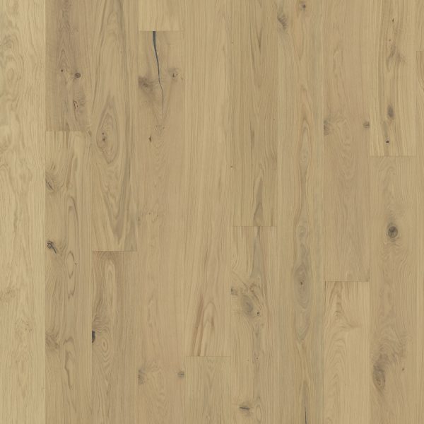 Close up of Kahrs Urban Brown Plank Prefinished Hardwood.