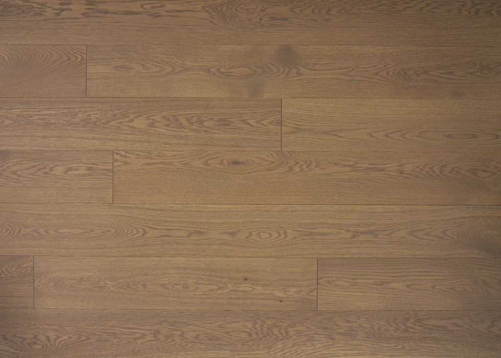 Close up of Appalachian Angora White Oak Excel Prefinished Hardwood.