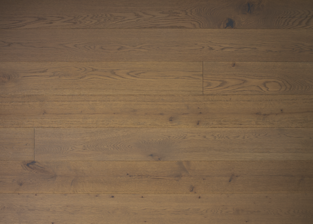 Close up of Appalachian Angora White Oak Live Sawn Character Prefinished Hardwood.