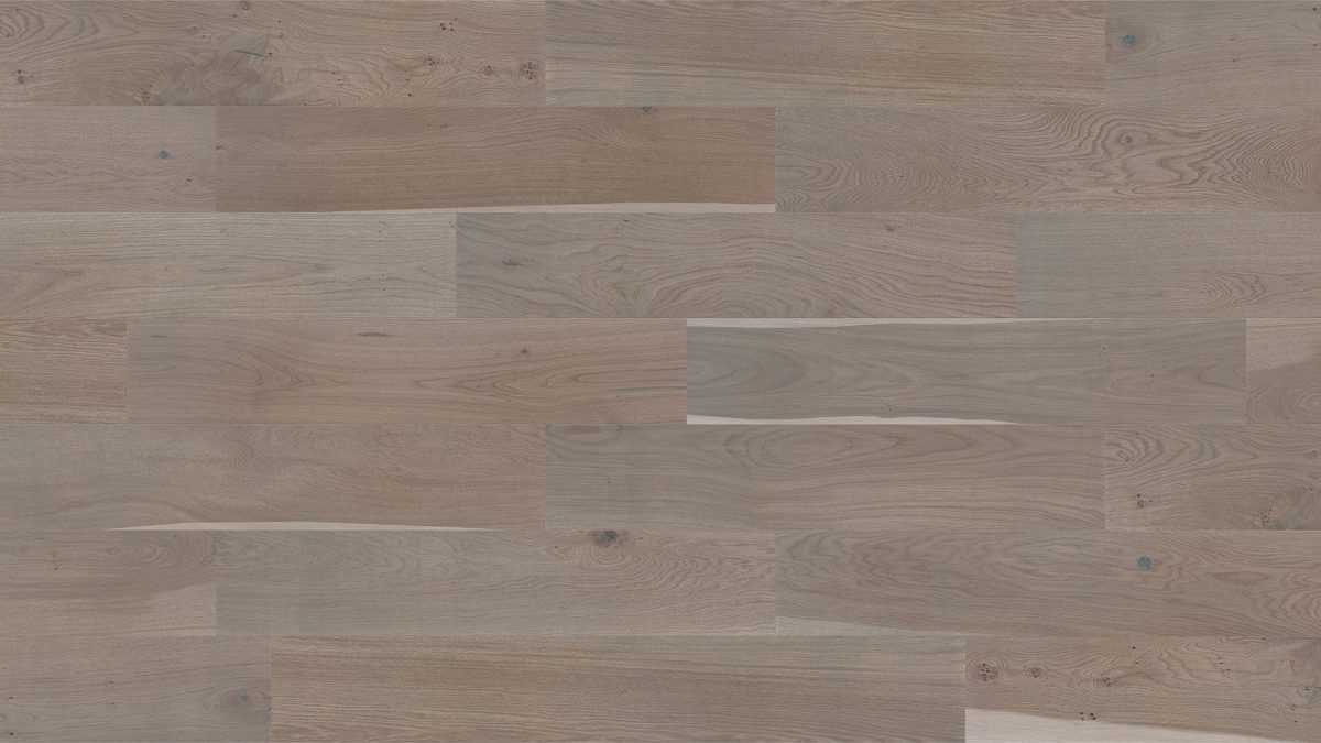 Close up of Barlinek Oak Gelato Prefinished Hardwood.