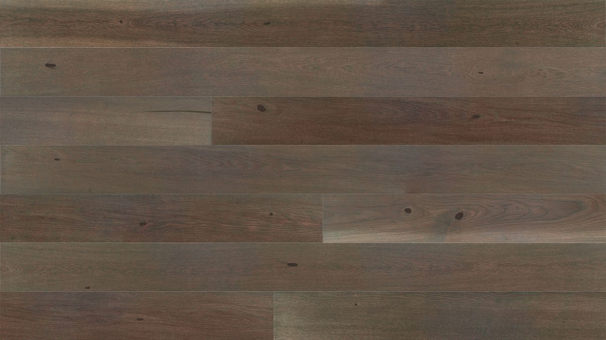 Close up of Barlinek Oak Granita Prefinished Hardwood.