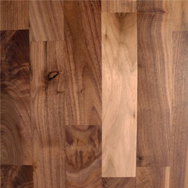 Close up of Walnut #2 Common Solid Unfinished Hardwood.