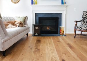 Indoor area showcasing the beauty and versatility of white oak unfinished hardwood floors.